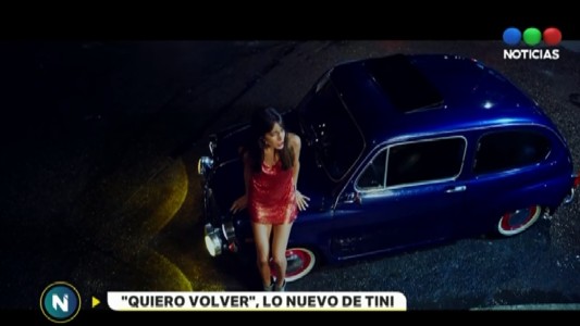 Tini Stoessel estrenó nuevo video lleno de besos