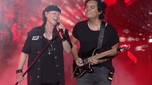 El artista callejero que cumplió su sueño de tocar con Scorpions