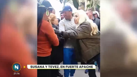Susana Giménez y Carlitos Tévez recorrieron Fuerte Apache