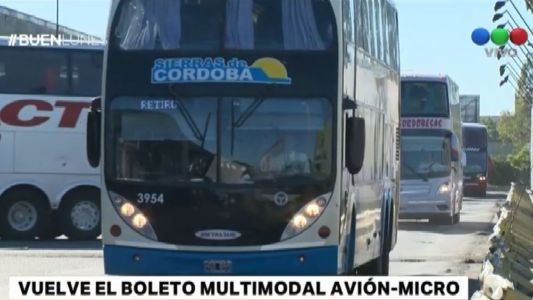 Vuelve el boleto multimodal avión-micro