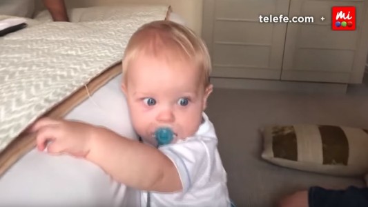 ¡Cómo creció! El emotivo video de Mirko aprendiendo a caminar