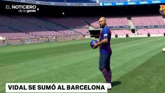 Arturo Vidal: "Ahora voy a tener de compañero al mejor de la historia"