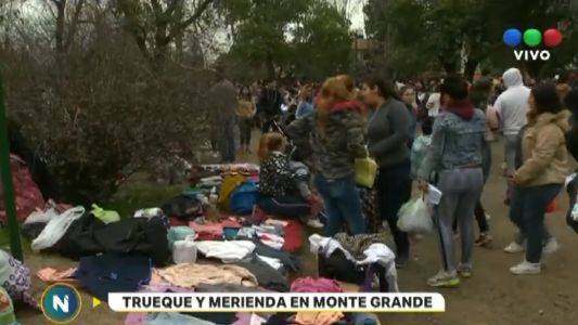 Monte Grande: se juntaban para hacer trueque, pero las sorprendió algo muy grave