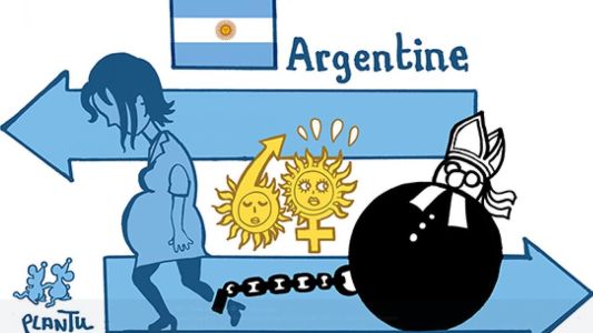 Aborto: la dura caricatura del diario Le Monde tras la decisión del Senado