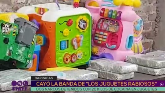 Cayó la banda de "los juguetes rabiosos"