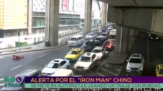 Alerta por el "ironman" chino