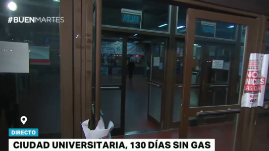 Ciudad Universitaria lleva 130 días sin gas