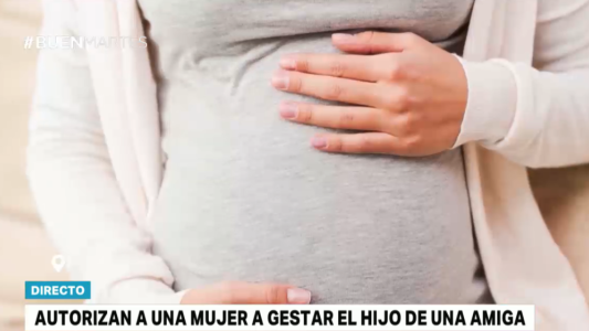 Autorizaron a una mujer a gestar el hijo de una amiga