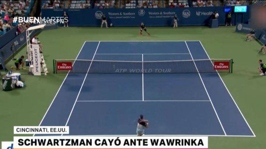 Schwartzman cayó ante Wawrinka