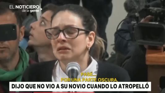 "Sentí la sensación de haber pisado un pozo, no lo vi a Genaro tirado en el piso"