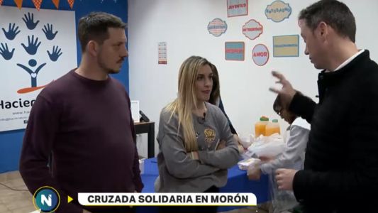 El sobrino del Papa hace mucho "lío" con su novia para ayudar a los que nada tienen
