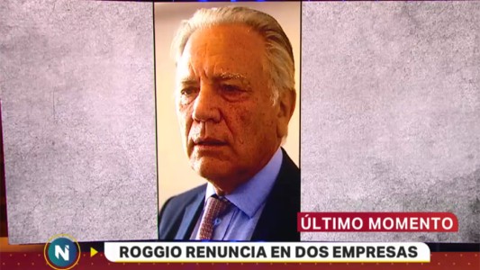 Aldo Roggio renunció a la presidencia de dos de sus empresas