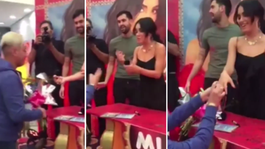 La divertida reacción de Lali Espósito cuando un fan le pidió casamiento