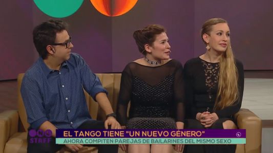 Son mujeres y bailan juntas en el Mundial de Tango
