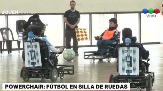 Fútbol Powerchair, un nuevo deporte que apuesta a la inclusión