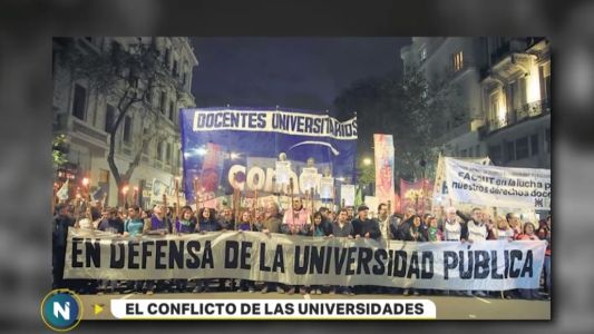 Docentes universitarios paran toda la semana en rechazo de la suba salarial del 15 por ciento