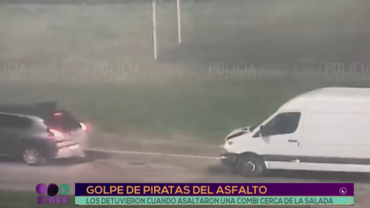 Golpe de piratas del asfalto