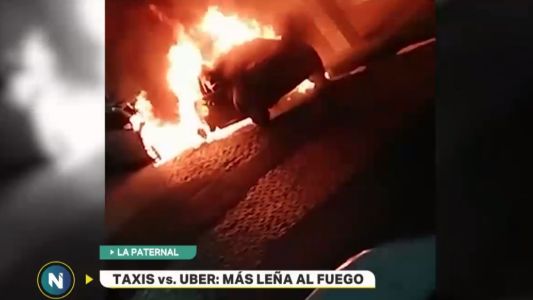 Ataque de "caza Uber" con modalidad "quemacoches"