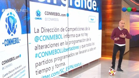 Desmienten la suspensión de la Copa Libertadores