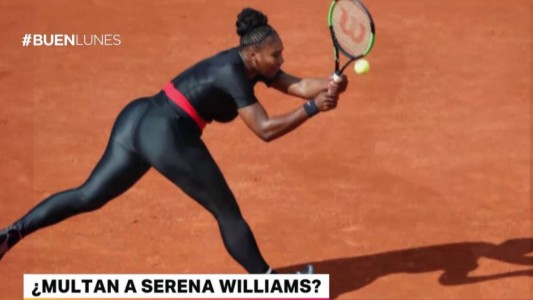¿Multan a Serena Williams?