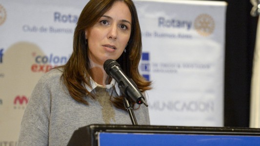 María Eugenia Vidal: "Si la ley del aborto no se vota hoy, mañana voy a estar más aliviada"