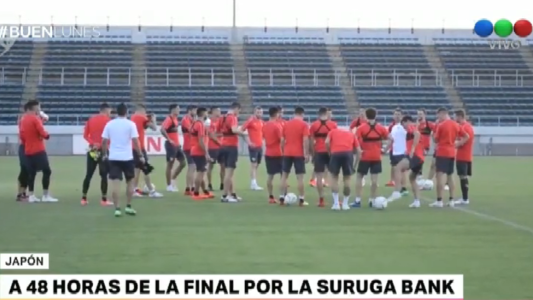 Independiente trabaja para la final de la Suruga Bank en Japón