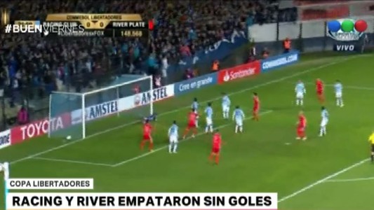 Racing empató con River