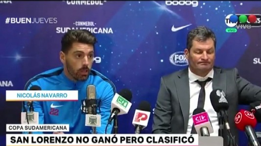 Nicolás Navarro: "No tenemos vergüenza de ser argentinos"