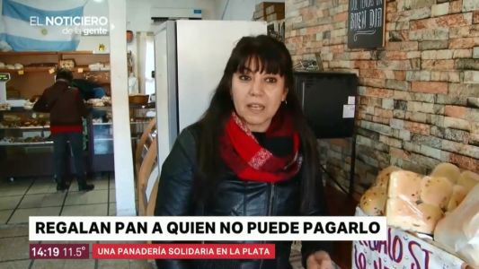 "Llevalo si lo necesitas": la panadería que ayuda a quienes lo necesitan
