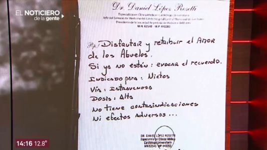 Día de los Abuelos: la receta del Dr. López Rosetti