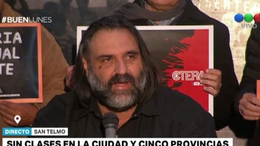 Docentes paran por 48 horas en Capital y cinco provincias