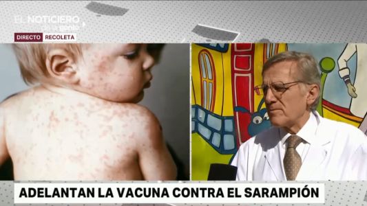 Sarampión: confirman dos casos y bajan la edad de vacunación