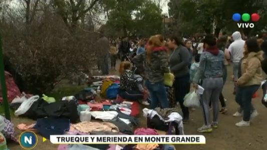 Monte Grande: se juntaban para hacer trueque, pero las sorprendió algo muy grave