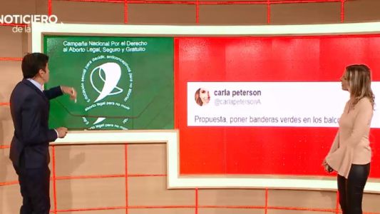 Aborto: verdes y celestes en campaña
