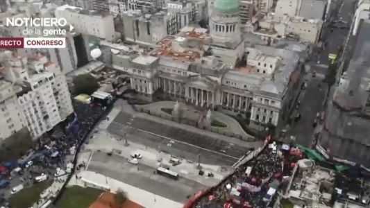 Aborto en el Senado: plaza verde y plaza celeste
