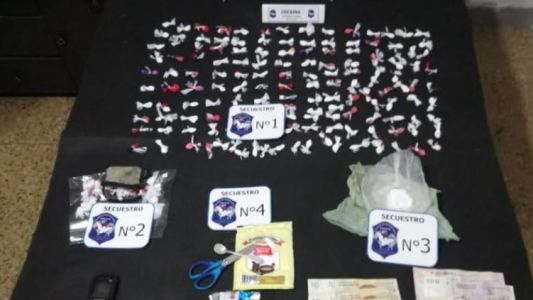 Un hombre de 70 años con arresto domiciliario vendía cocaína en su casa