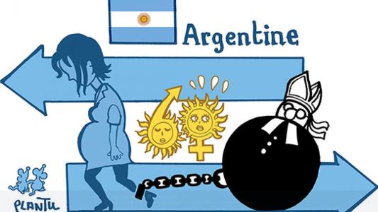 Aborto: la dura caricatura del diario Le Monde tras la decisión del Senado