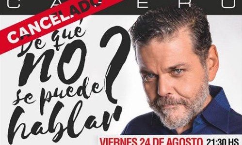 Cancelaron un show de Alfredo Casero en Salta por poner en duda el trabajo de Abuelas de Plaza de Mayo