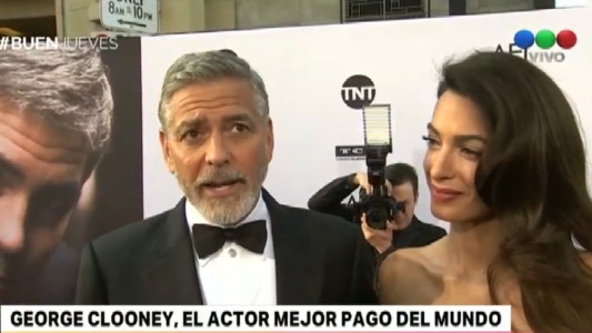 George Clooney es el actor mejor pagado del año