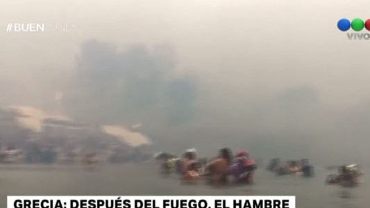 Grecia: entre las llamas y el mar