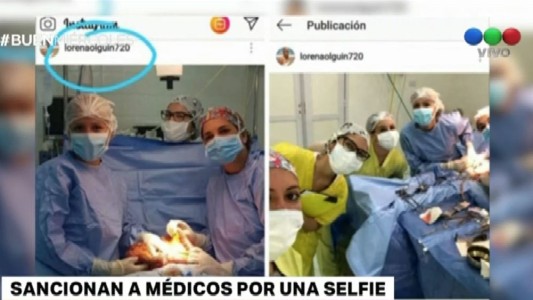 Polémica en las redes sociales por una selfie que un grupo de médicos se sacó medio de una operación