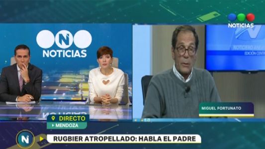 El padre del rugbier atropellado: "No fue un accidente"