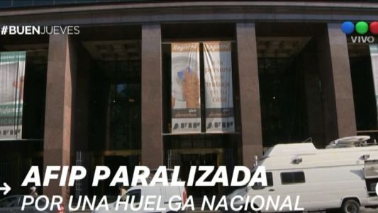 AFIP realiza un paro nacional