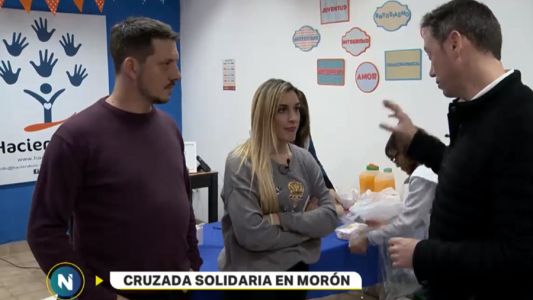 El sobrino del Papa hace mucho "lío" con su novia para ayudar a los que nada tienen