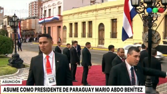 Asume como presidente de Paraguay Mario Abdo Benítez