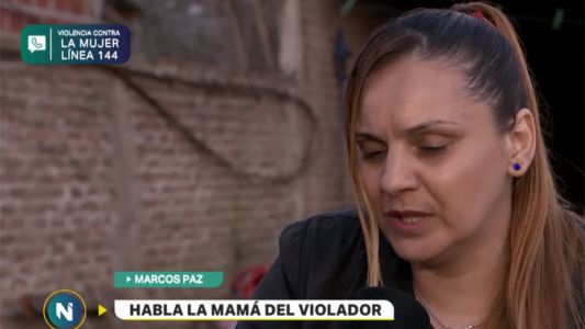 Habló la mamá del violador de Marcos Paz: "Yo lo entregué"
