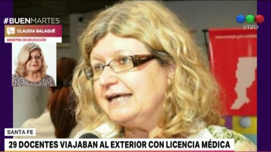 Detectaron que 29 docentes con licencia médica viajaron al exterior