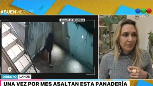 Una panadería de Lanús es asaltada una vez por mes