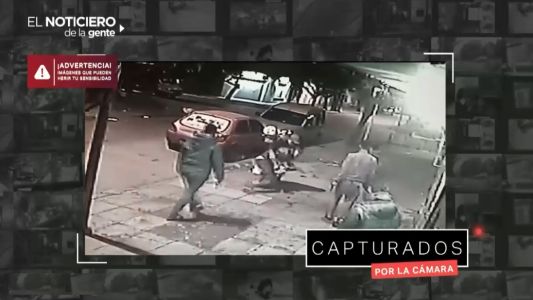 Video: paliza y asalto "piraña" en Lomas del Mirador