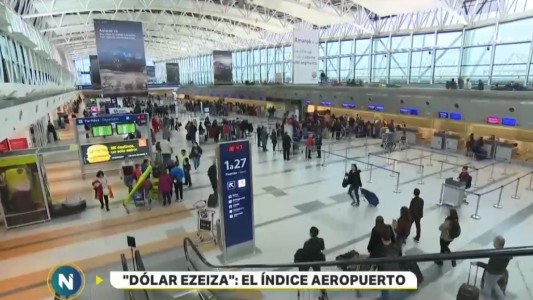 "Dólar Ezeiza": el índice aeropuerto